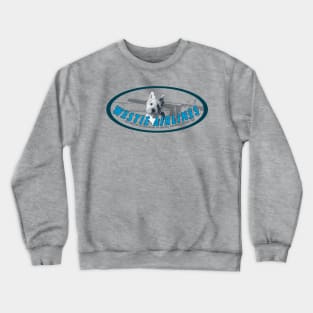 West Hyland Terrier Airline Logo Crewneck Sweatshirt